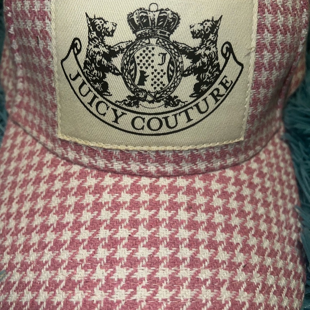 Juicy Couture Houndstooth Baseball Hat